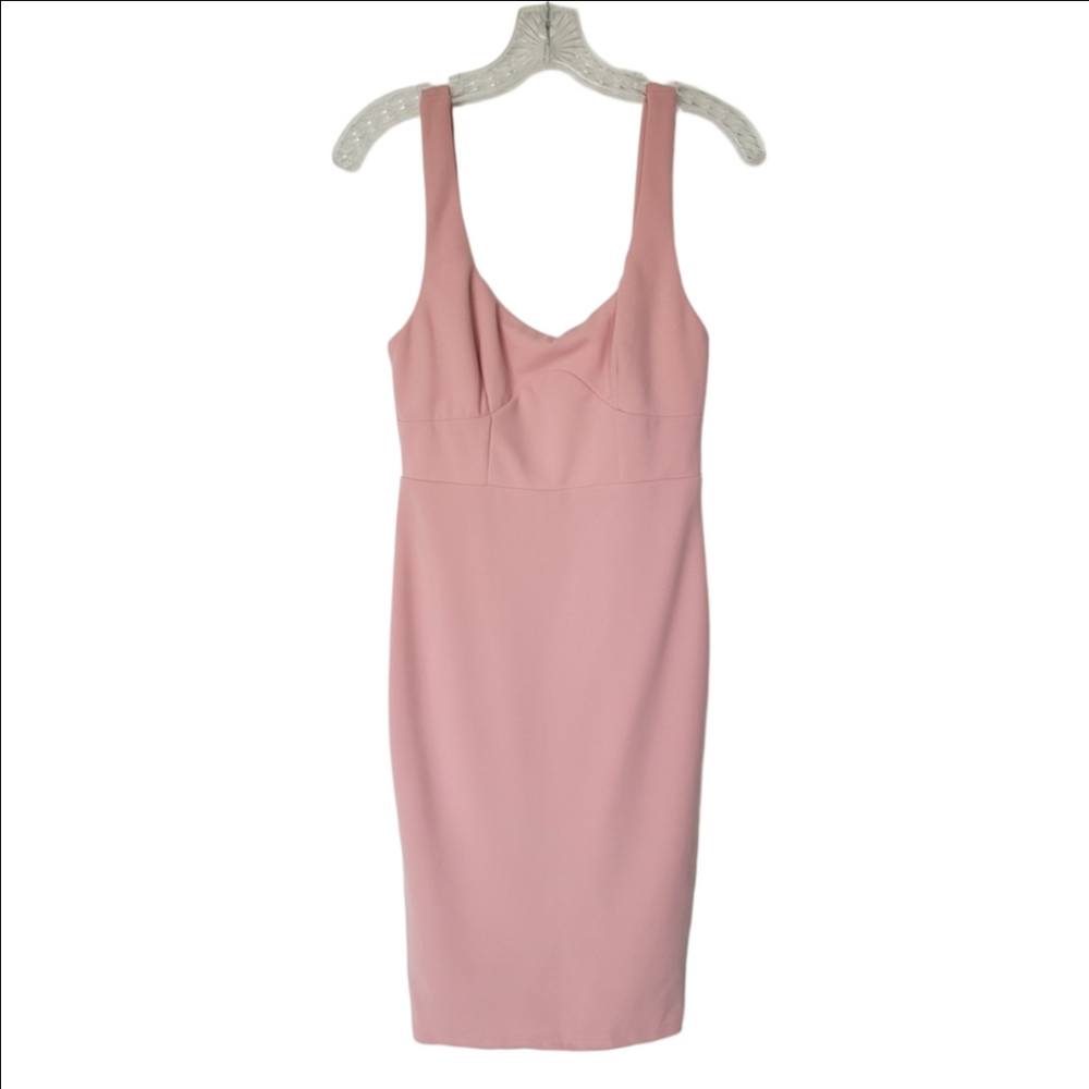 Here Comes The Sun Sleeveless Midi Dress in Dusty Pink Size Medium